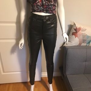 NWOT Black vegan leather pants - RW&Co party, Christmas, holiday, chic